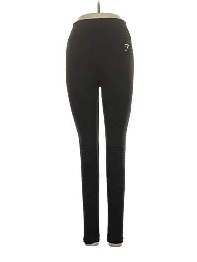 Pre-owned Gymshark Active Pants In Black