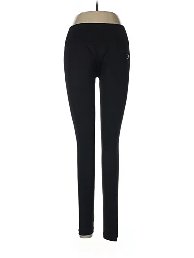Pre-owned Gymshark Active Pants In Black