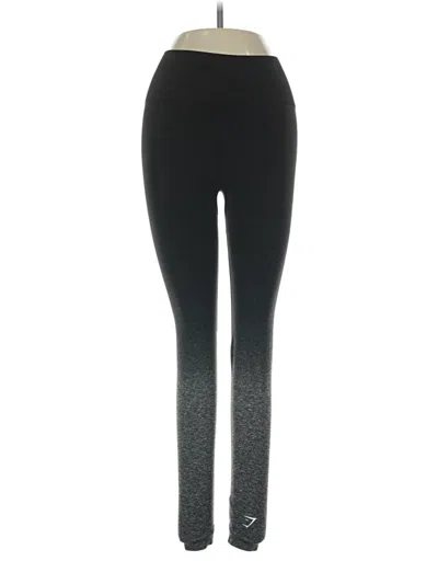 Pre-owned Gymshark Active Pants In Black