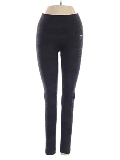 Pre-owned Gymshark Active Pants In Black