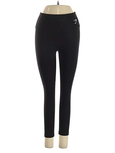 Pre-owned Gymshark Active Pants In Black