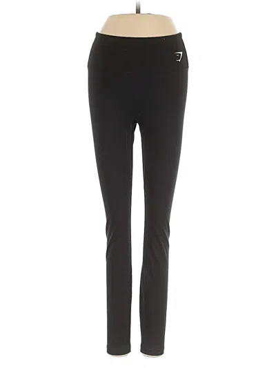 Pre-owned Gymshark Active Pants In Black