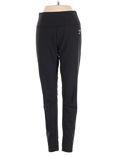 Pre-owned Gymshark Active Pants In Black