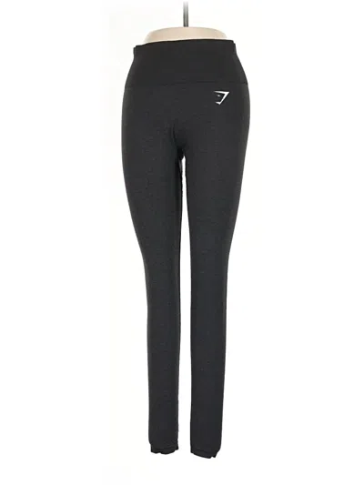 Pre-owned Gymshark Active Pants In Black