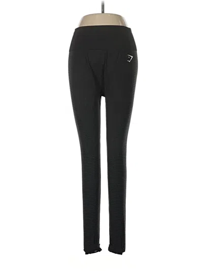 Pre-owned Gymshark Active Pants In Black