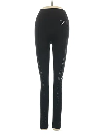 Pre-owned Gymshark Active Pants In Black