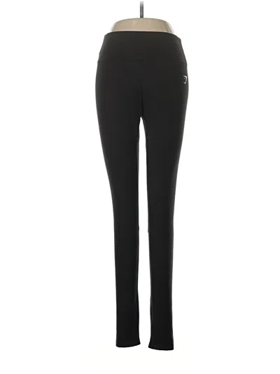 Pre-owned Gymshark Active Pants In Black