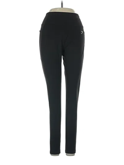 Pre-owned Gymshark Active Pants In Black