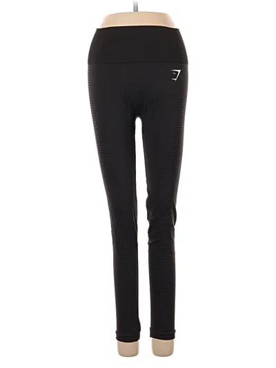 Pre-owned Gymshark Active Pants In Black