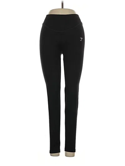 Pre-owned Gymshark Active Pants In Black