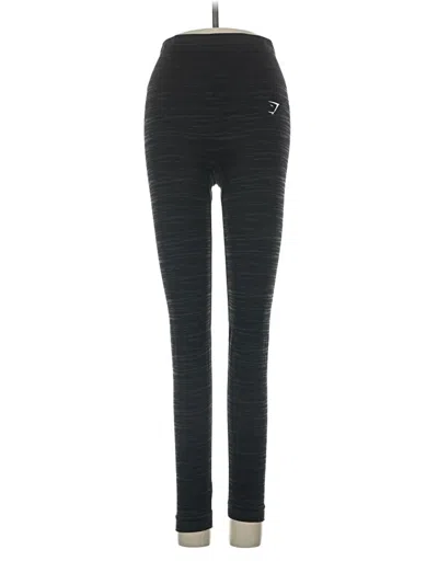 Pre-owned Gymshark Active Pants In Black