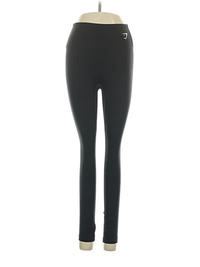 Pre-owned Gymshark Active Pants In Black