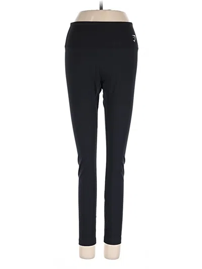 Pre-owned Gymshark Active Pants In Black