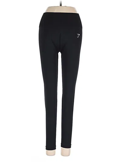 Pre-owned Gymshark Active Pants In Black