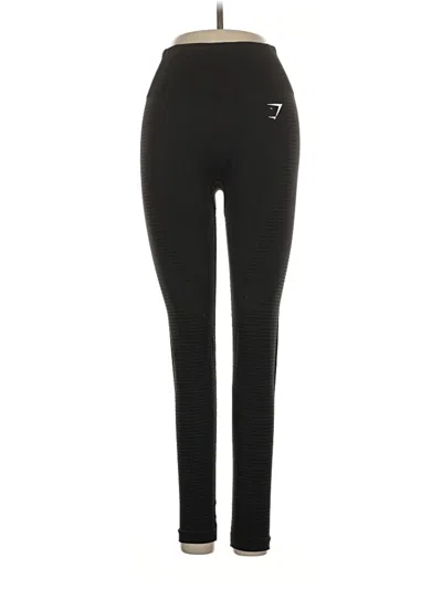 Pre-owned Gymshark Active Pants In Black