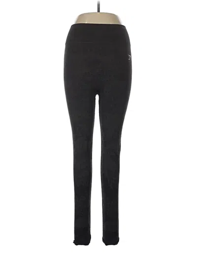 Pre-owned Gymshark Active Pants In Black