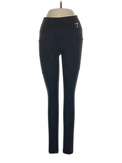 Pre-owned Gymshark Active Pants In Black