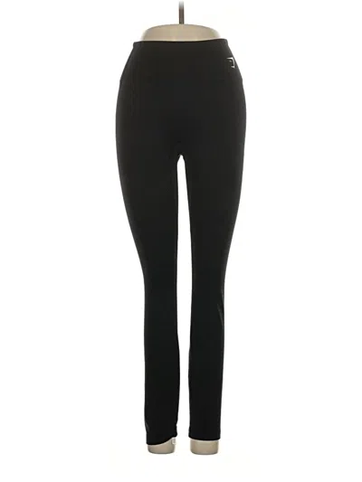 Pre-owned Gymshark Active Pants In Black