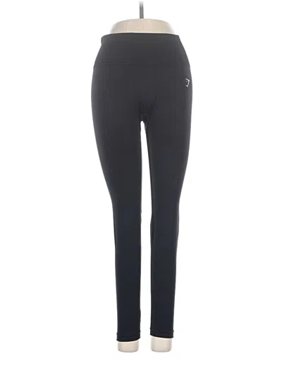Pre-owned Gymshark Active Pants In Black