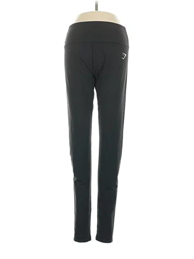 Pre-owned Gymshark Active Pants In Black