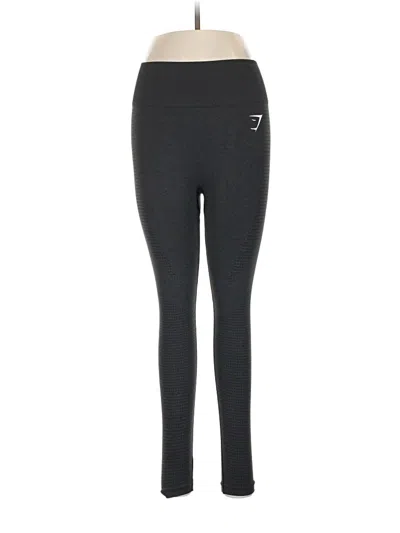 Pre-owned Gymshark Active Pants In Black