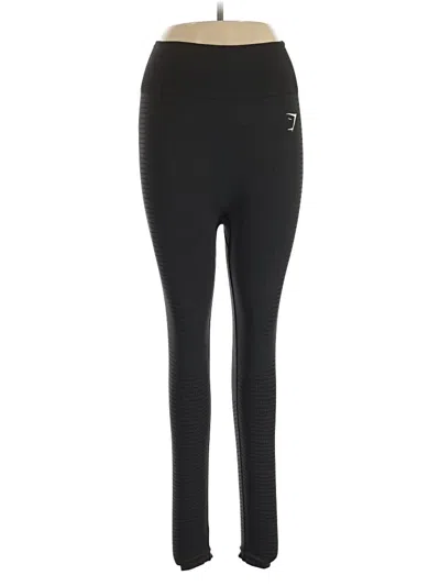 Pre-owned Gymshark Active Pants In Black