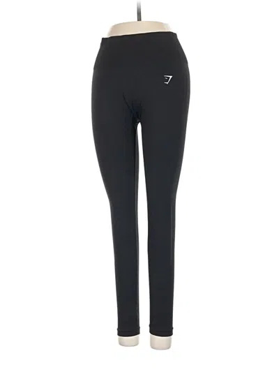 Pre-owned Gymshark Active Pants In Black
