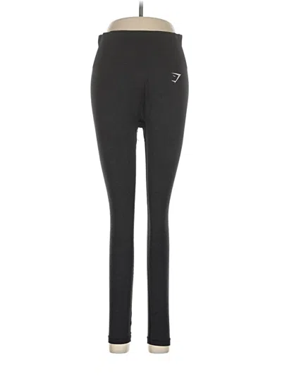 Pre-owned Gymshark Active Pants In Black