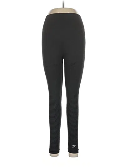 Pre-owned Gymshark Active Pants In Black