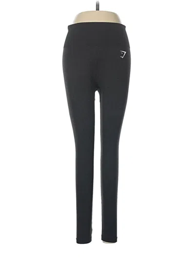 Pre-owned Gymshark Active Pants In Black