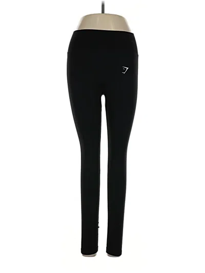 Pre-owned Gymshark Active Pants In Black