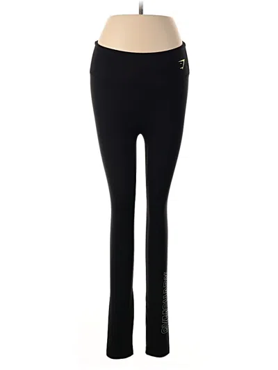 Pre-owned Gymshark Active Pants In Black