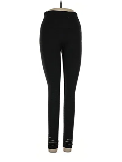 Pre-owned Gymshark Active Pants In Black