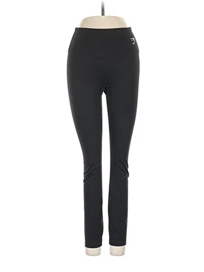 Pre-owned Gymshark Active Pants In Black