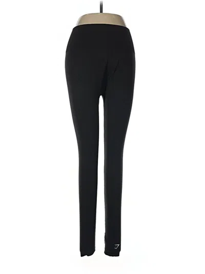 Pre-owned Gymshark Active Pants In Black