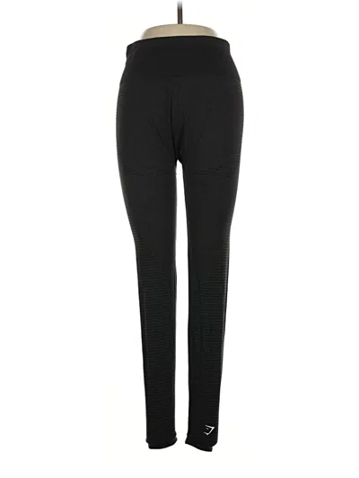 Pre-owned Gymshark Active Pants In Black