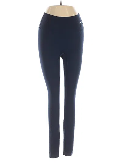 Pre-owned Gymshark Active Pants In Blue