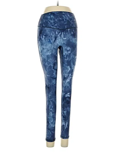 Pre-owned Gymshark Active Pants In Blue