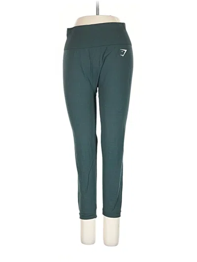 Pre-owned Gymshark Active Pants In Blue