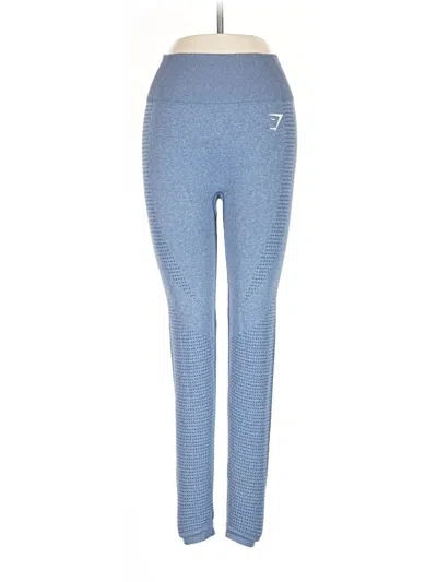 Pre-owned Gymshark Active Pants In Blue