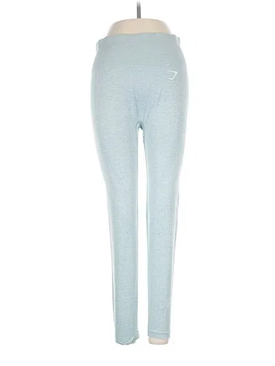 Pre-owned Gymshark Active Pants In Blue
