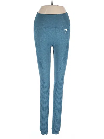 Pre-owned Gymshark Active Pants In Blue