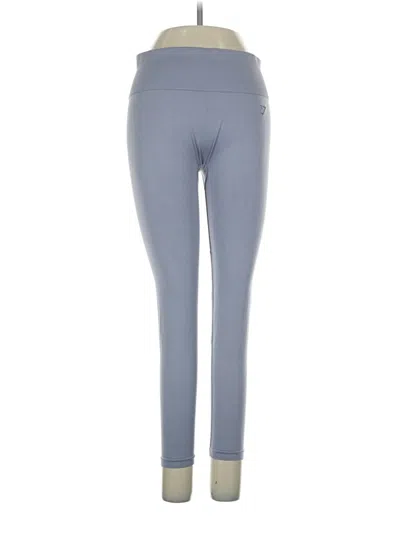 Pre-owned Gymshark Active Pants In Blue