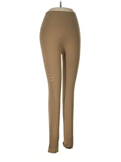 Pre-owned Gymshark Active Pants In Brown