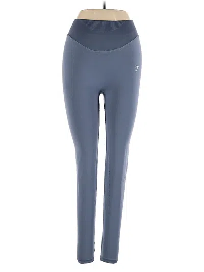 Pre-owned Gymshark Active Pants In Gray