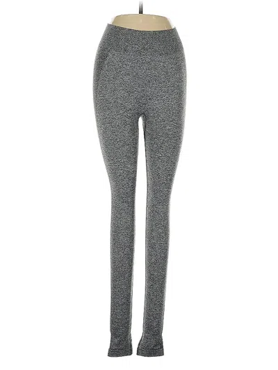 Pre-owned Gymshark Active Pants In Gray