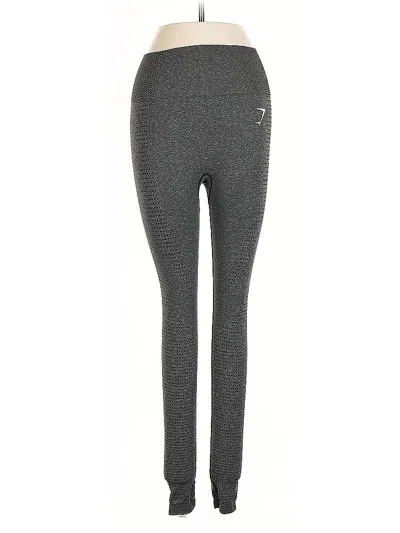 Pre-owned Gymshark Active Pants In Gray