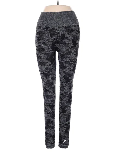 Pre-owned Gymshark Active Pants In Gray