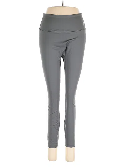 Pre-owned Gymshark Active Pants In Gray