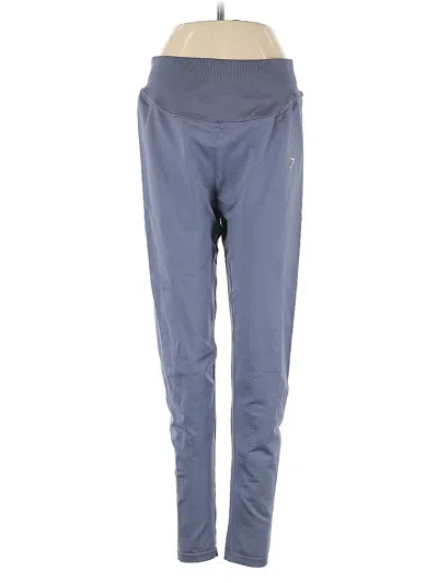 Pre-owned Gymshark Active Pants In Gray